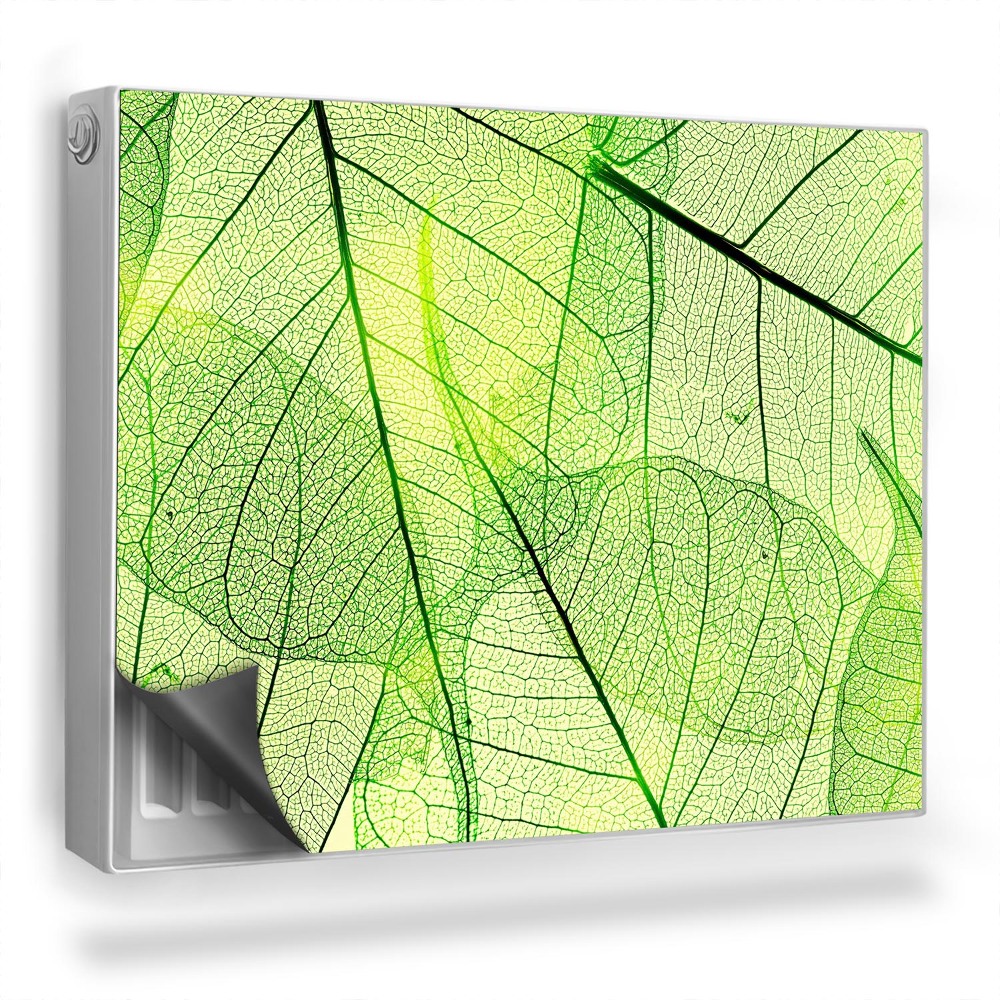 Dekorativní magnet na radiátor Detail překrývajících se listů