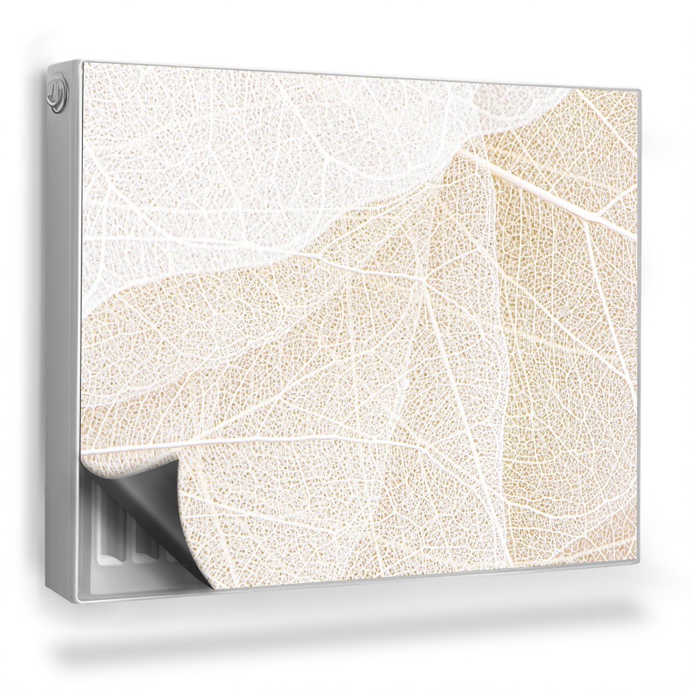 Dekorativní magnet na radiátor Abstraktní rostlinné složení listových žil