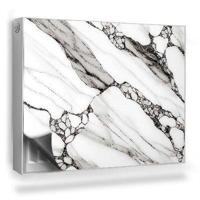 Dekorativní magnet na radiátor Popraskaný mramor elegantní módní kámen