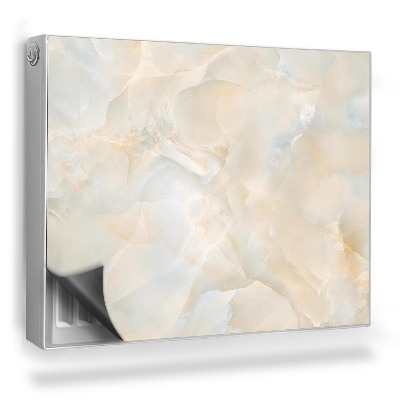 Magnetický kryt na radiátor Mramorová struktura kamenné textury