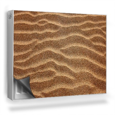 Magnetický kryt na radiátor Vzory na textuře písečných pouštních dun