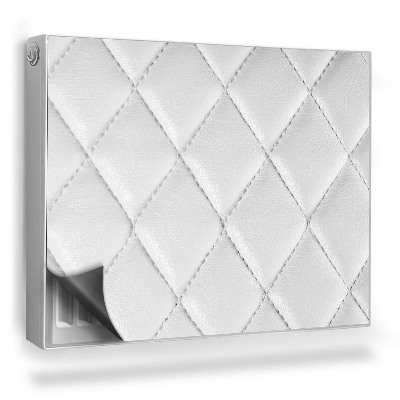 Magnetický kryt na radiátor Prošívaný materiál s prošívanou texturou