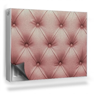 Dekorativní magnet na radiátor Prošívaná látka glamour textura