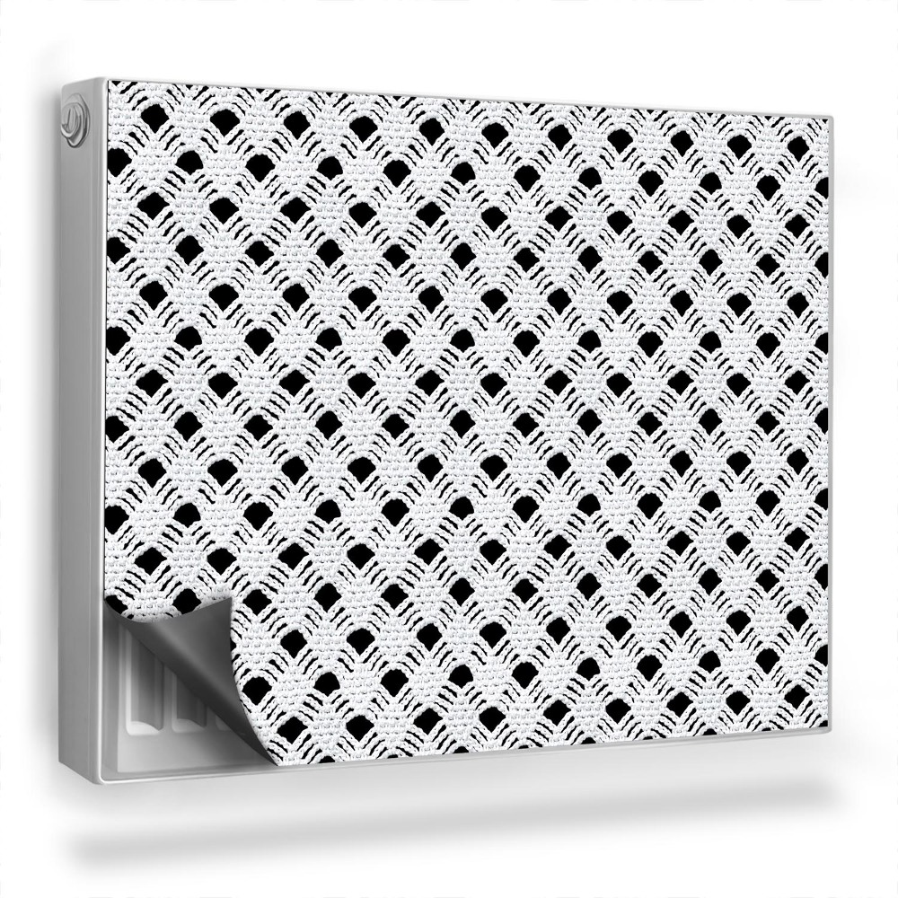 Magnet na radiátor Materiálová struktura pleteného ubrousku