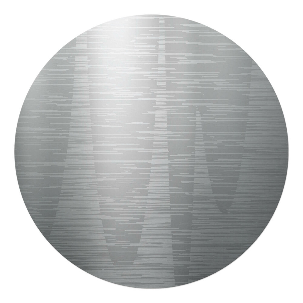 Podložka pod křeslo kulatá Svislé čáry a stíny