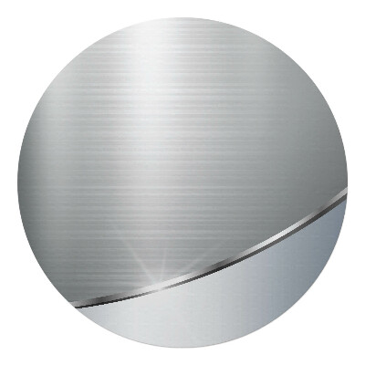 Ochranná podložka pod židli kulatá Kovová textura