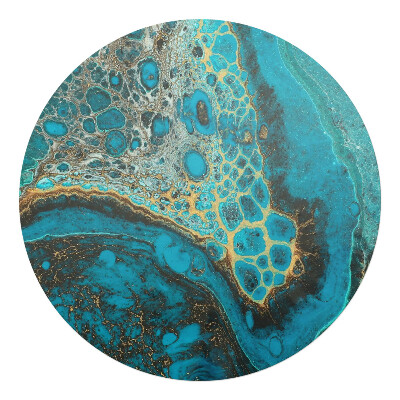 Podložka pod židli kulatá Abstraktní textura