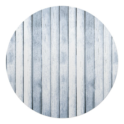 Podložka pod židli kulatá Dřevěné desky svisle