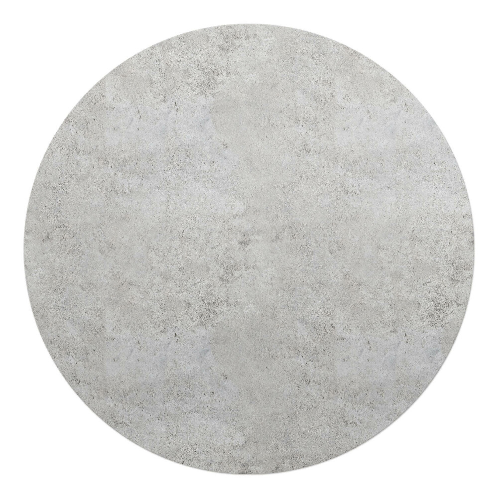 Ochranná podložka pod židli kulatá Betonová textura