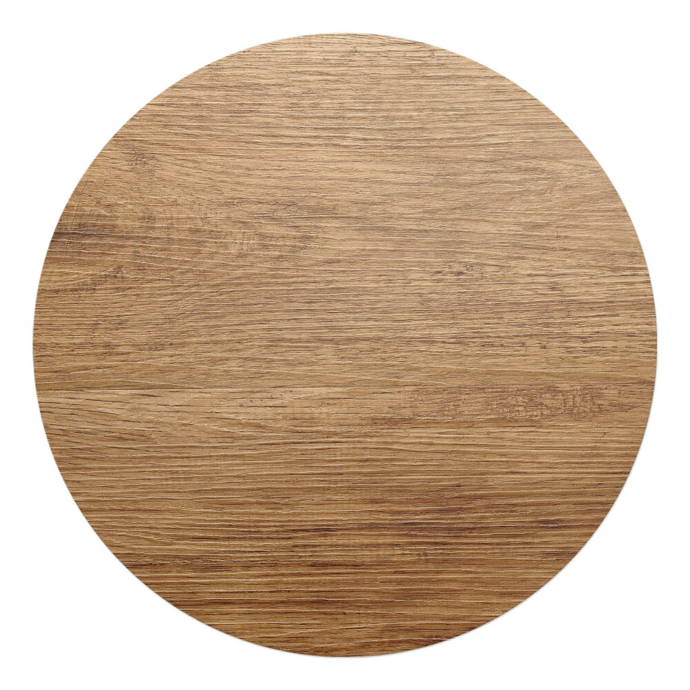 Ochranná podložka na podlahu kulatá Dřevěné zrno