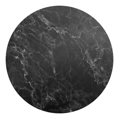 Podložka pod křeslo kulatá Mramorové žíly