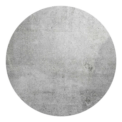 Podložka pod křeslo kulatá Betonová textura