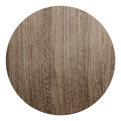 Podložka pod židli kulatá Dřevěné zrno