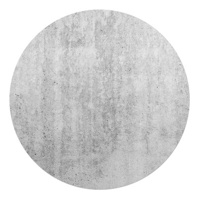 Podložka pod křeslo kulatá Textura betonu