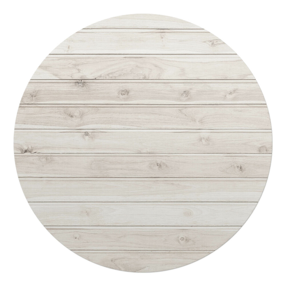 Podložka pod křeslo kulatá Lehké dřevěné desky