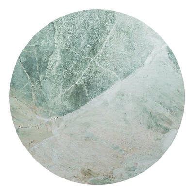 Podložka pod židli kulatá Mramorový vzor přírody