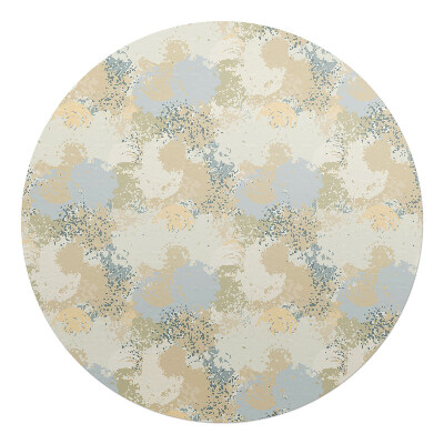 Podložka pod židli kulatá Abstraktní mozaika