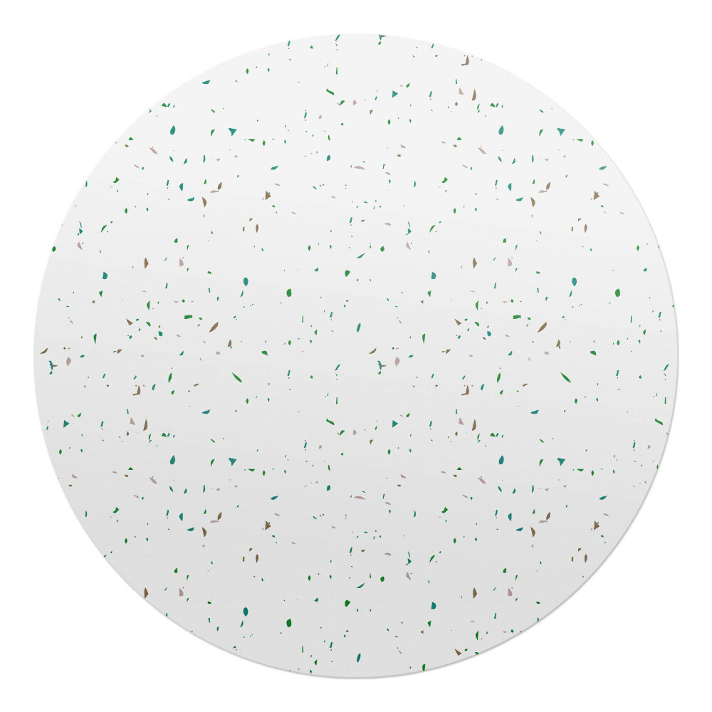 Ochranná podložka na podlahu kulatá Minimalistické tečky