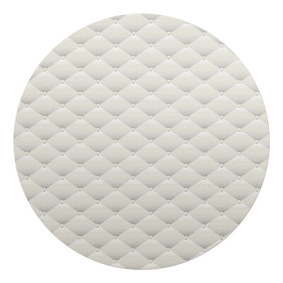 Ochranná podložka pod židli kulatá Prošívaný elegantní vzor