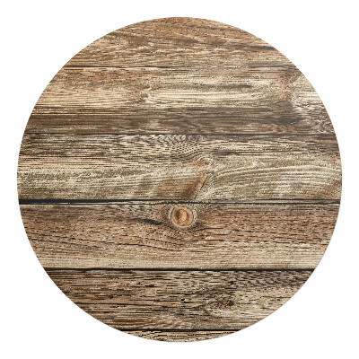 Podložka pod křeslo kulatá Dřevěné desky
