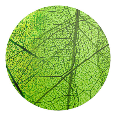 Podložka pod židli kulatá Detail listu