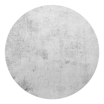 Ochranná podložka pod židli kulatá Betonová textura
