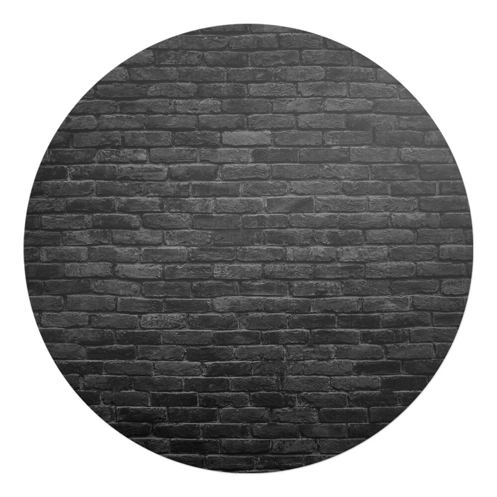 Ochranná podložka na podlahu kulatá Cihlová zeď
