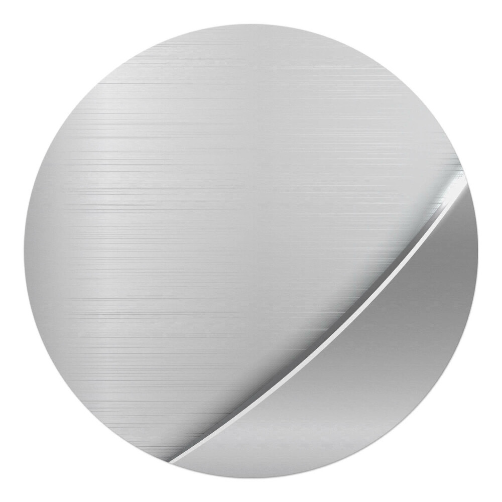Podložka pod židli kulatá Kovová textura
