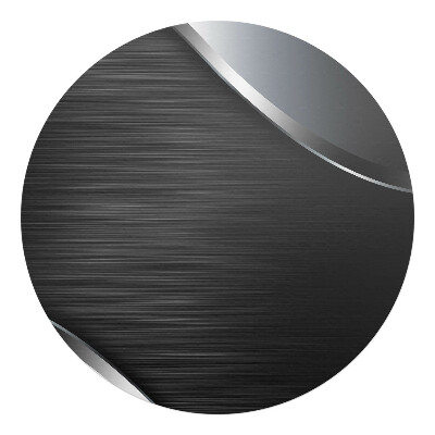 Podložka pod židli kulatá Metalické vlny