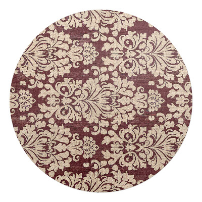 Podložka pod křeslo kulatá Klasická ozdoba