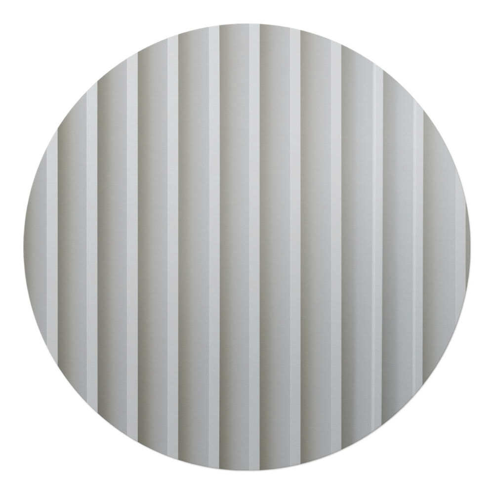 Ochranná podložka na podlahu kulatá Svislé pruhy na stěně