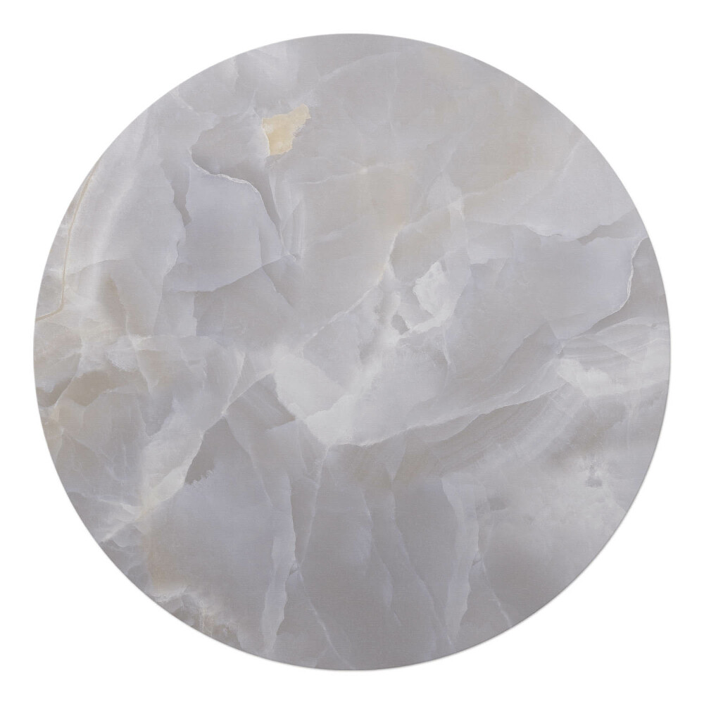 Podložka pod židli kulatá Mramorové vlny