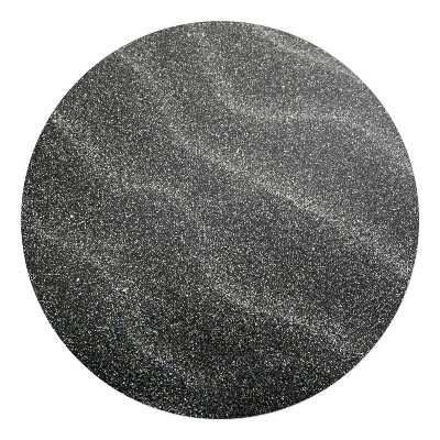 Ochranná podložka pod židli kulatá Vlnité vzory písku