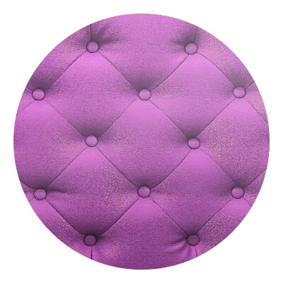 Podložka pod židli kulatá Prošívaný čalouněný vzor