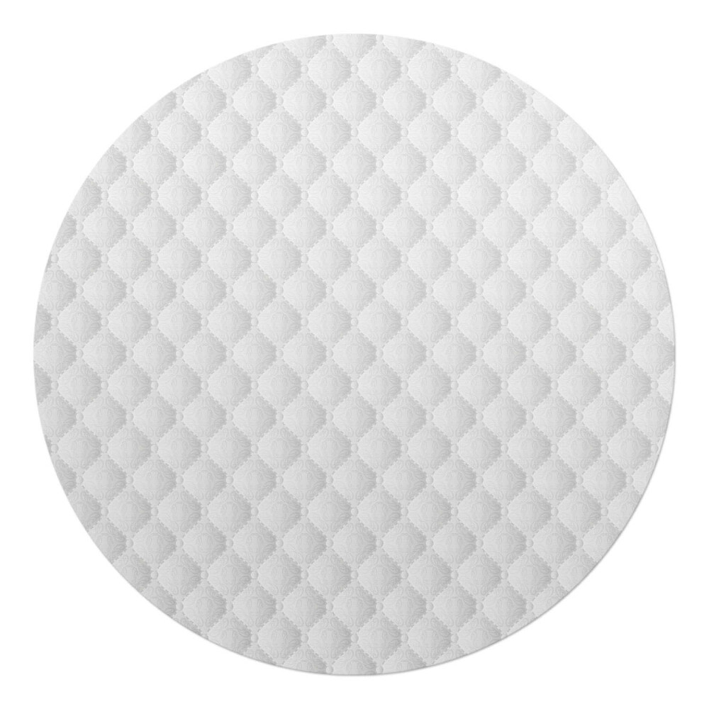 Ochranná podložka pod židli kulatá Geometrický 3D vzor