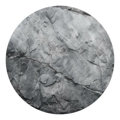 Ochranná podložka na podlahu kulatá Texturovaná skála