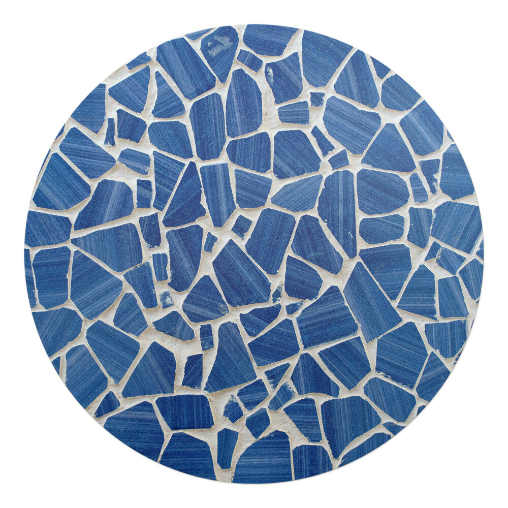 Podložka pod křeslo kulatá Mozaika fragmentů