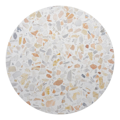 Podložka pod křeslo kulatá Kamenná mozaika