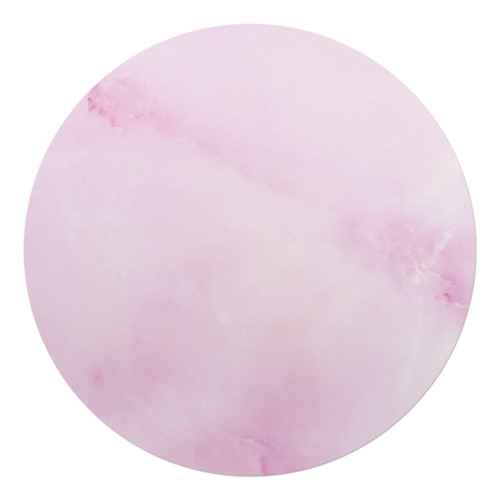 Podložka pod křeslo kulatá Jemný mramor