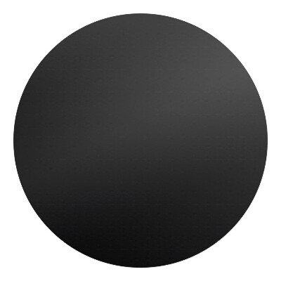 Podložka pod křeslo kulatá Barva Tmavý grafit