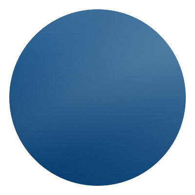 Podložka pod křeslo kulatá Barva Modrá