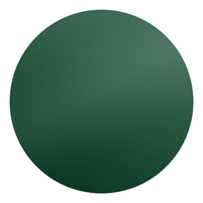 Podložka pod židli kulatá Barva tmavě zelená