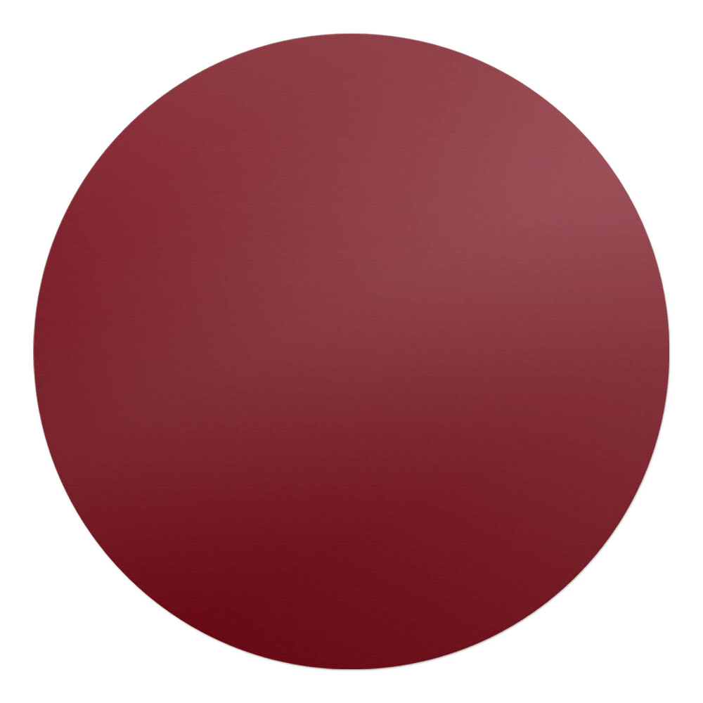 Podložka pod křeslo kulatá Barva vínová