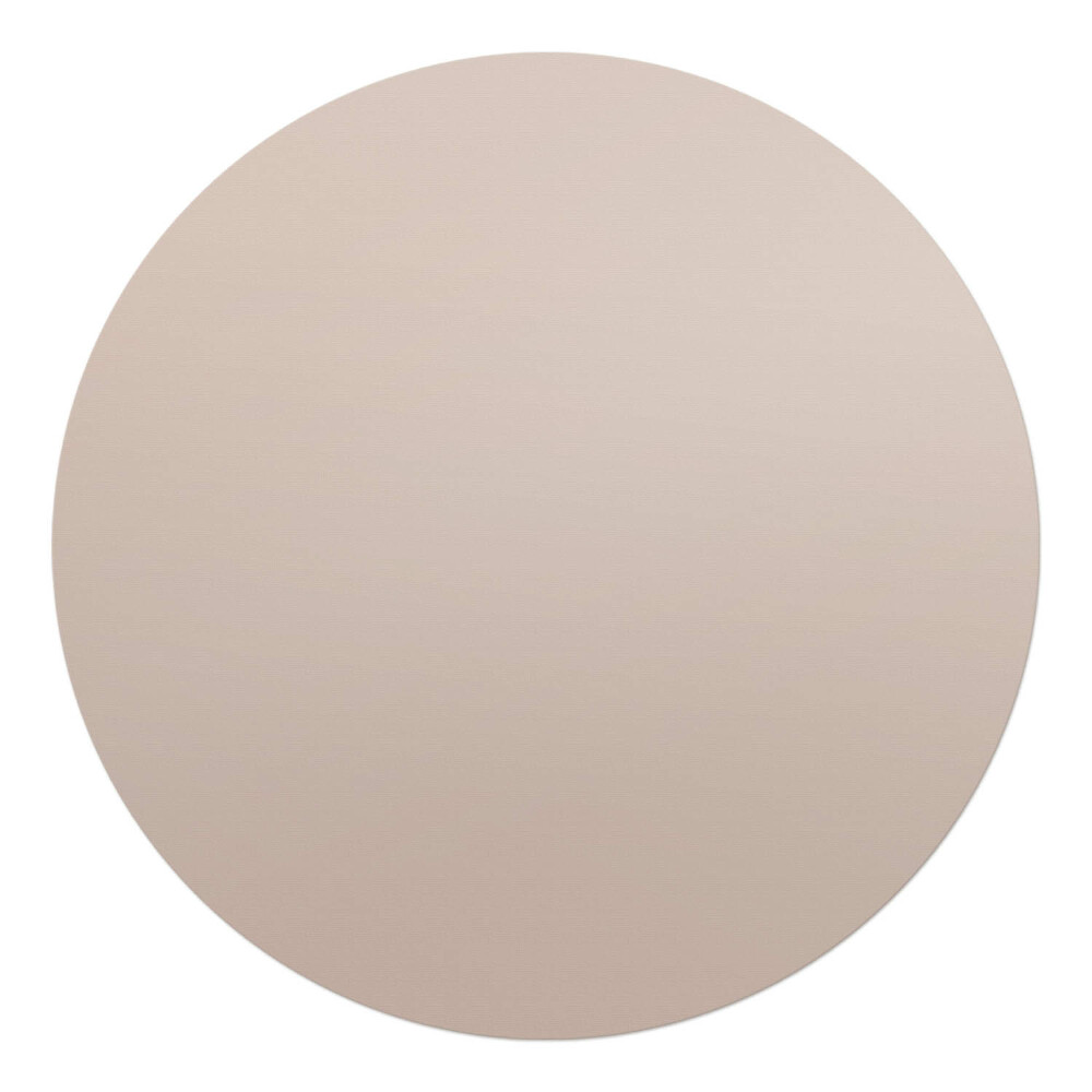 Ochranná podložka na podlahu kulatá Barva světle hnědá