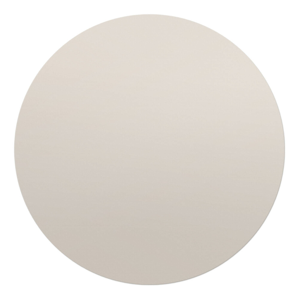 Podložka pod křeslo kulatá Barva Světle béžová