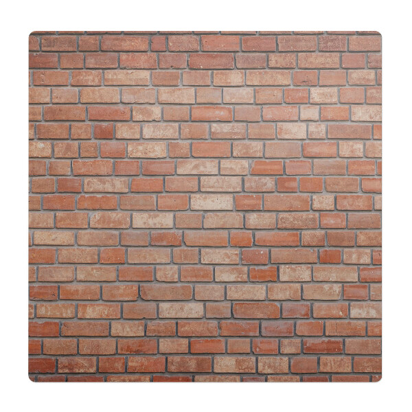 Podložka pod židli Cihlová zeď vzor