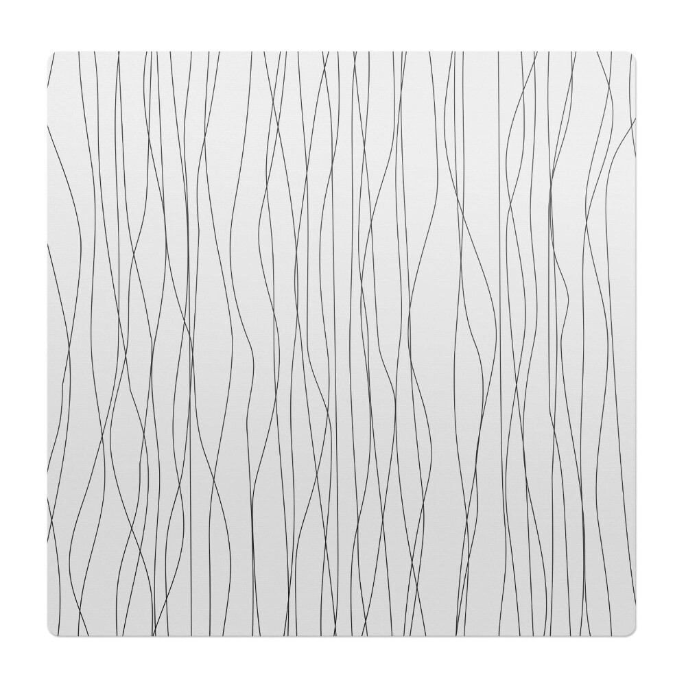 Podložka pod křeslo Vlnité čáry