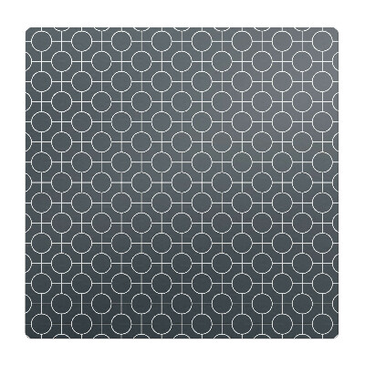 Podložka pod židli Geometrické kruhy