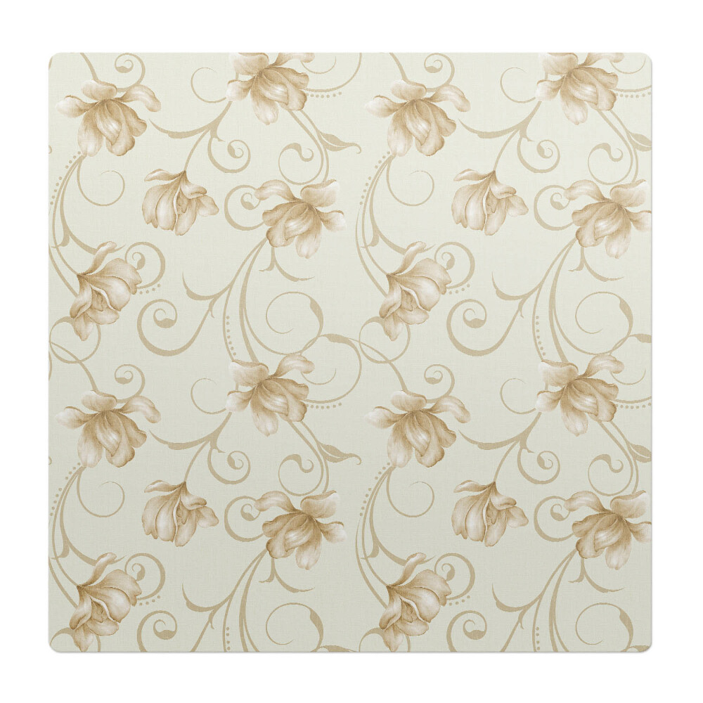 Podložka pod křeslo Květinový ornament