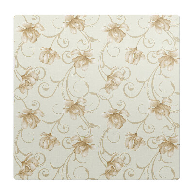 Podložka pod křeslo Květinový ornament